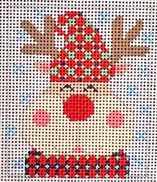 Reindeer Ornament - Red  Hat CH-1248