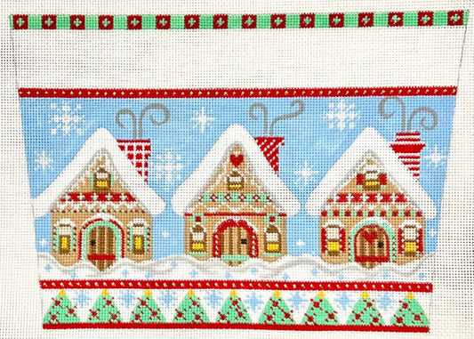 Gingerbread House Stocking Cuff CH-1255