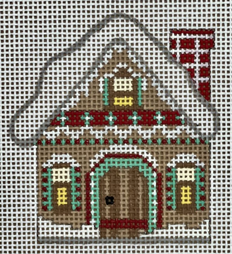 Gingerbread House Ornament -  Boxed Chimney CH-1258