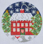 Red House Ornament CH-126