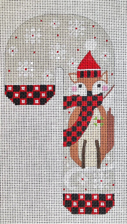Woodland Creatures Candy Cane - Fox CH-1265