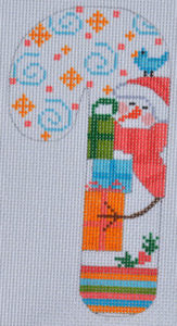 Snowman w/ Bird Candy Cane CH-130