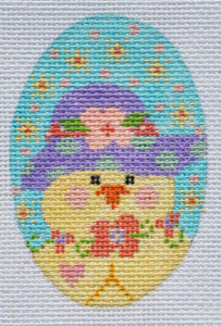 Purple Hat Chick Egg CH-136