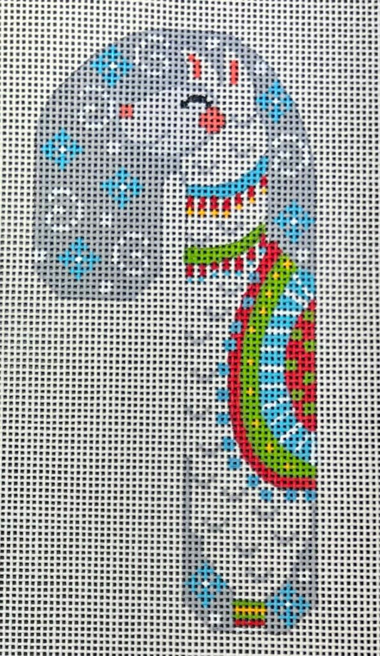 Silver Llama Candy Cane CH-1360
