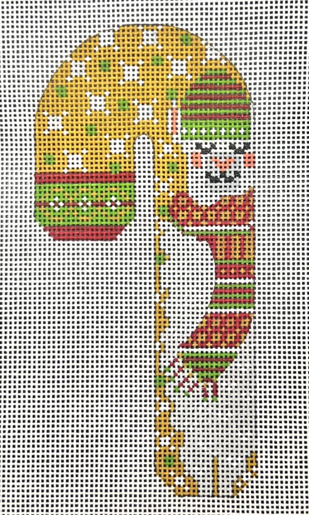 Gold Llama Candy Cane CH-1361