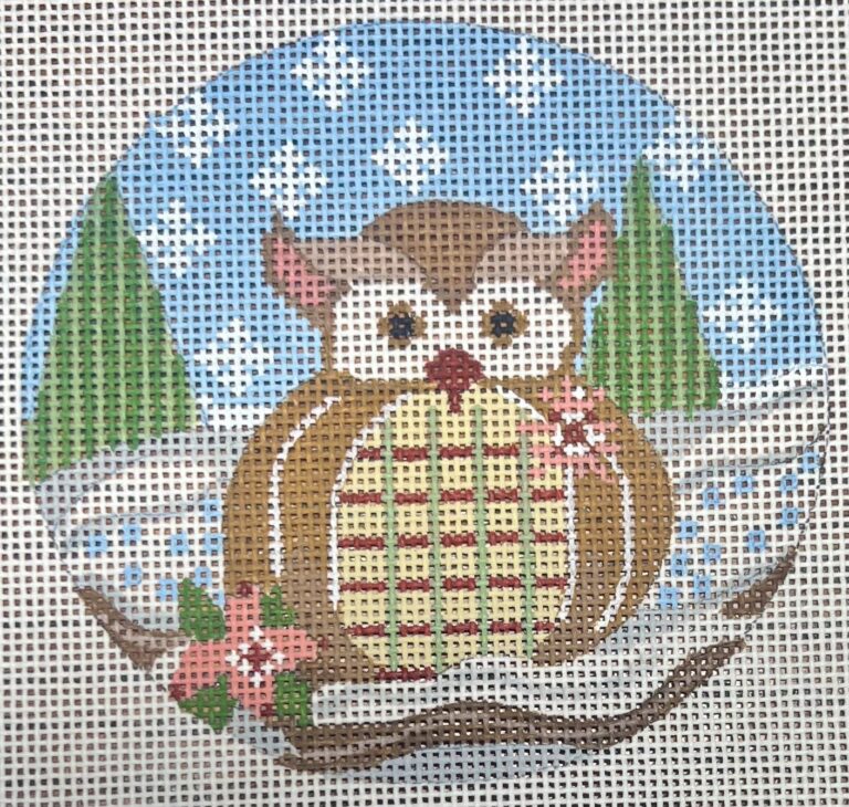 Woodland Creatures Round - Owl CH-1367