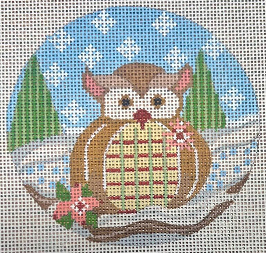 Woodland Creatures Round - Owl CH-1367