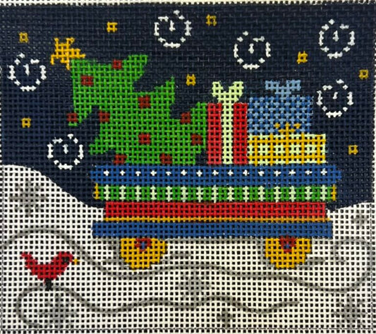 Train Gondola Ornament CH-1480