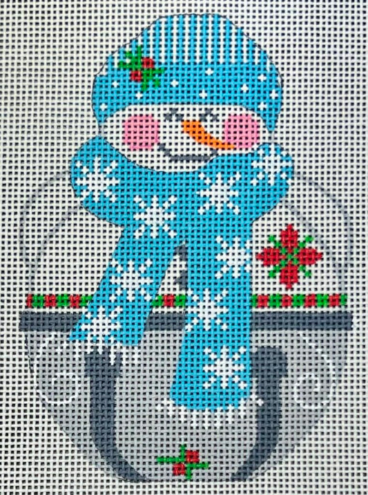 Jingle Snowman - Blue Hat CH-1499