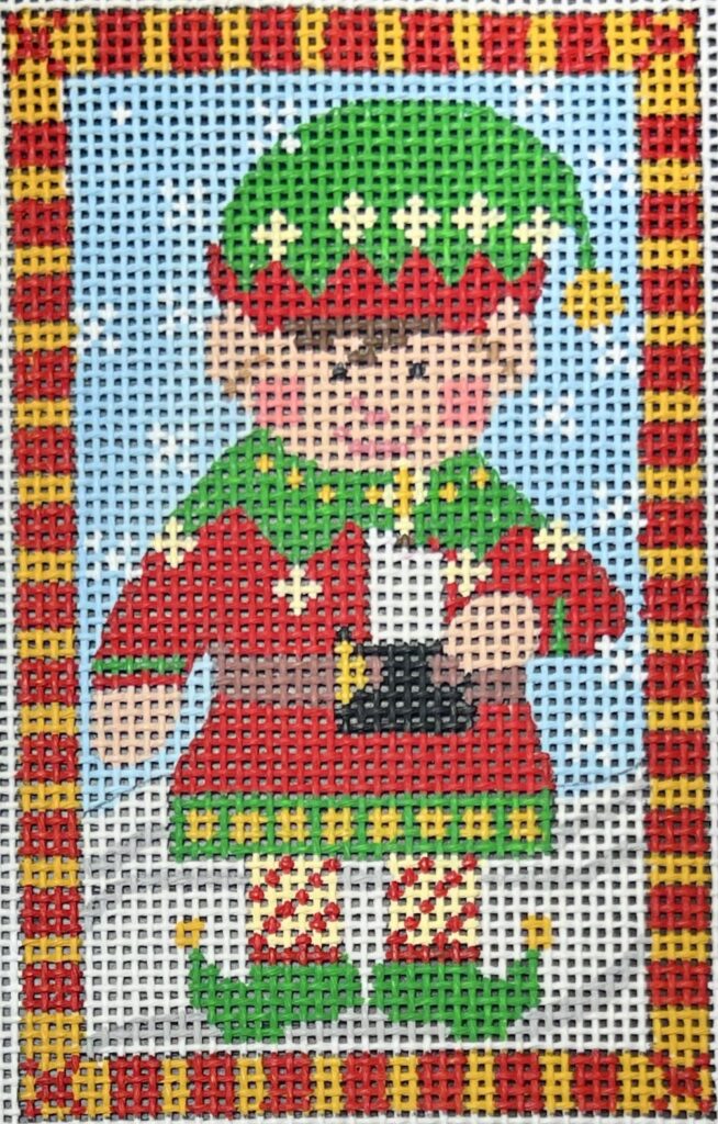 Elf Holding Candle CH-1541