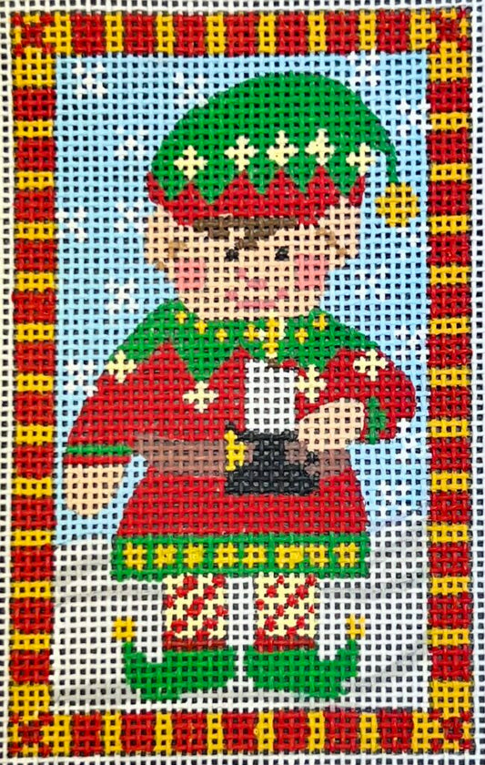 Elf Holding Candle CH-1547