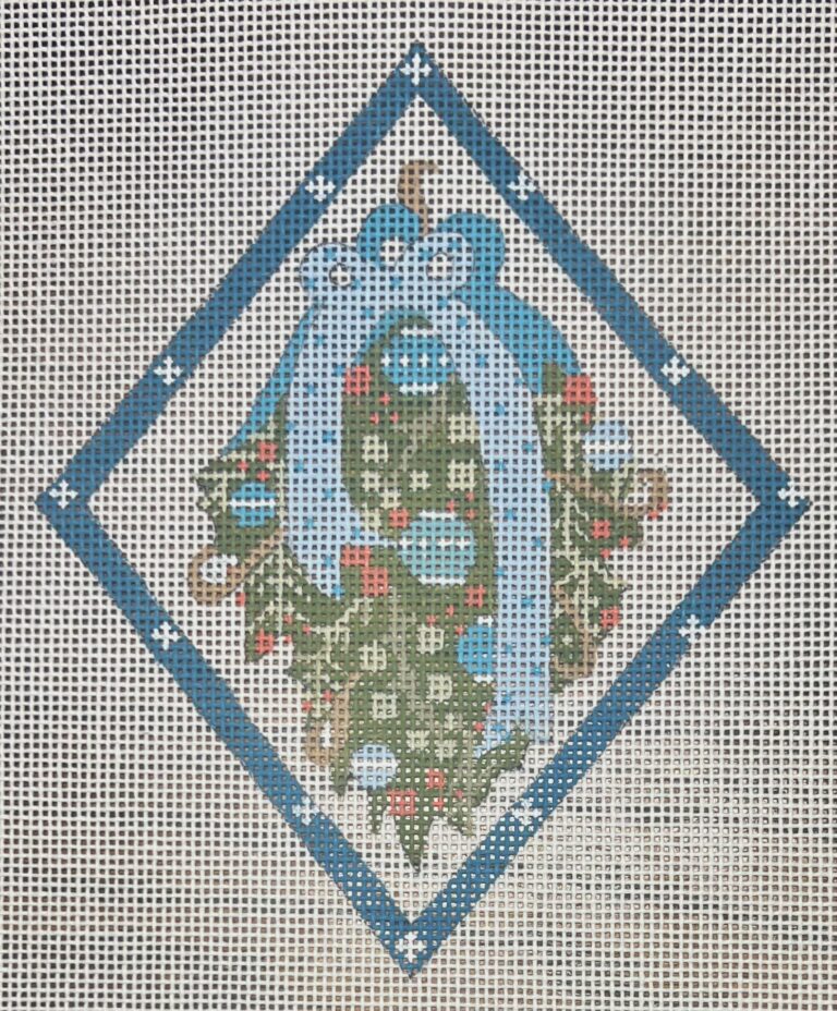 Diamond - Blue Ornaments CH-1618