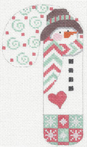 Snowman with Hat Candy Cane CH-17