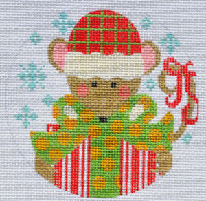 Present Mouse Ornament CH-197