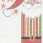 Santa Gold Stars Candy Cane CH-20