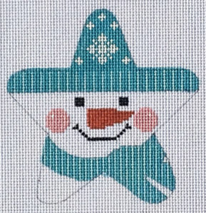 Blue Snowman Star CH-265