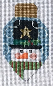 Snowman Lightbulb Ornament CH-276