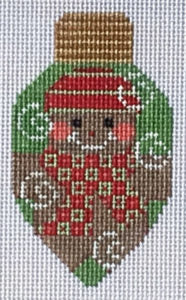 Gingerbread Lightbulb Ornament CH-277