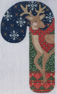 Traditional Reindeer Candy Cane CH-284
