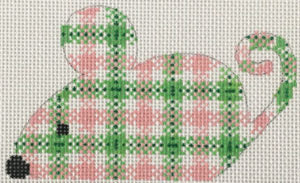 Pink/Green Plaid Mouse CH-369