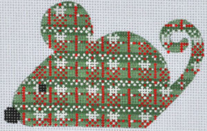 Christmas Plaid Mouse CH-370