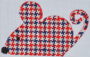 Red/Blue Plaid Mouse CH-371