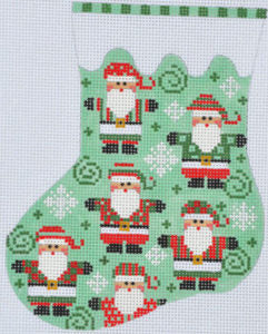 Santa Mini Stocking CH-395
