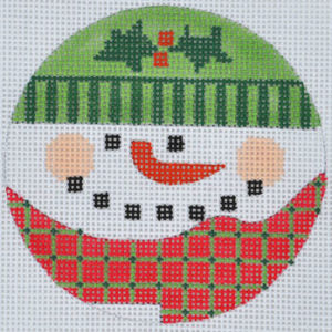 Holly Snowman Ornament CH-403