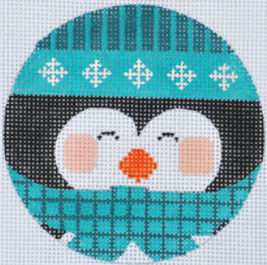 Blue Penguin Ornament CH-404