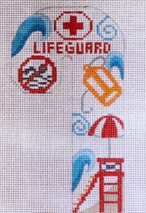 Lifeguard Candy Cane CH-498