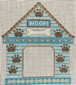 Woof Blue Dog House Frame CH-585