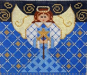 Angel in Blue Roll Up Small CH-628