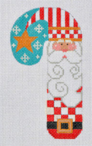 Santa with Star Candy Cane CH-79