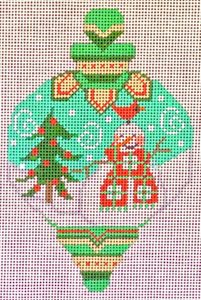 Snowman Ornament 3 CH-870