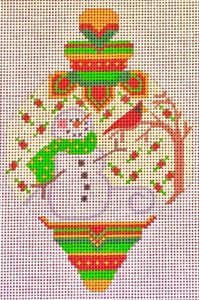 Snowman Ornament 5 CH-872