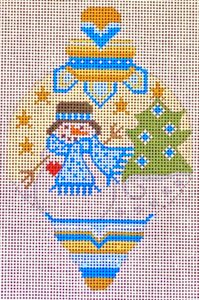 Snowman Ornament 6 CH-873