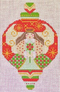 Red Angel Ornament CH-894