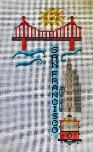 Travel Candy Cane - San Francisco CH-934