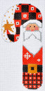 Red/Black Checkered Santa Candy Cane FA-02