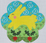 Yellow Bunny with Radishes NP-09
