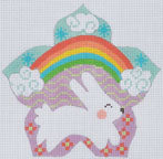 Bunny with rainbow" NP-12