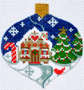 Gingerbread House Ornament OT-03