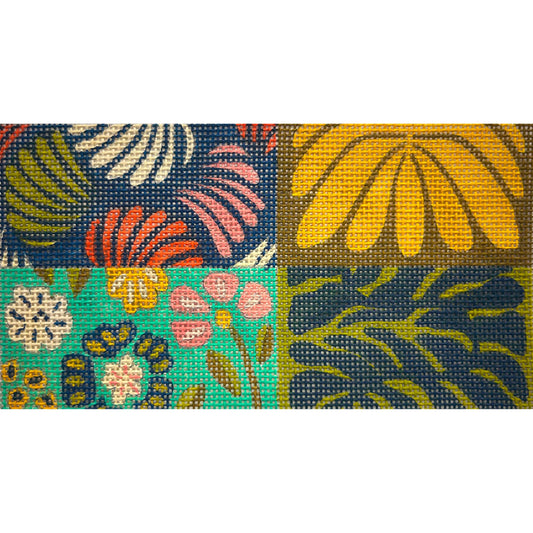 Four Square Collage Clutch CL135