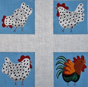 Chicken, Chicken, Chicken, Rooster Coasters CO-35
