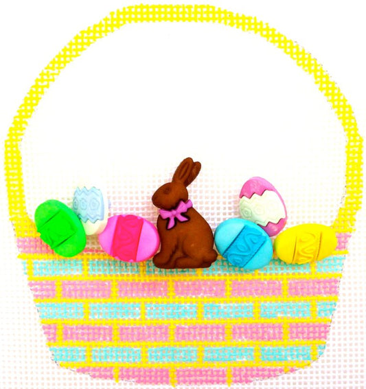 Chocolate Bunny Basket HB-286