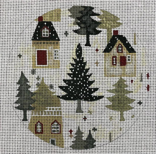 Christmas Houses Ornament CLH--4