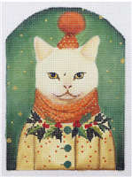 Christmas Cat Ornament CO-25f