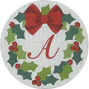 Monogram Wreath  A  CHRW-A