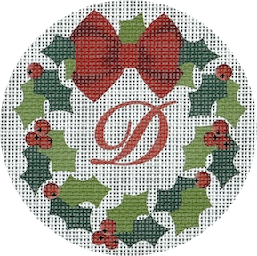 Monogram Wreaths D  CHRW-D
