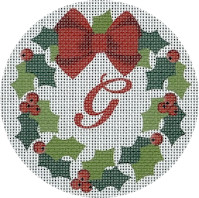 Monogram Wreaths G  CHRW-G